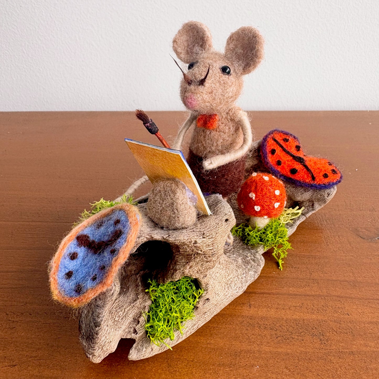 The Persistence of Whimsy - Felted Mouse